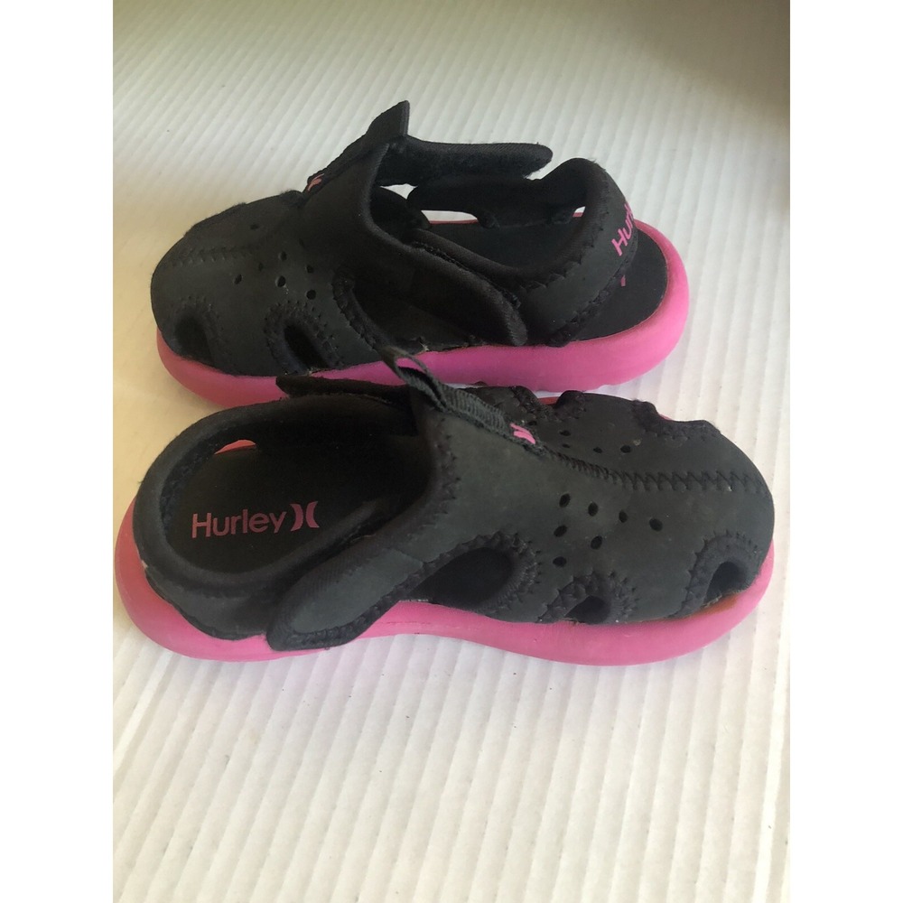 Kids Water Shoes, Hurley Kona Waterproof kids Todler Sz 10(?) Pink Beach Pool
